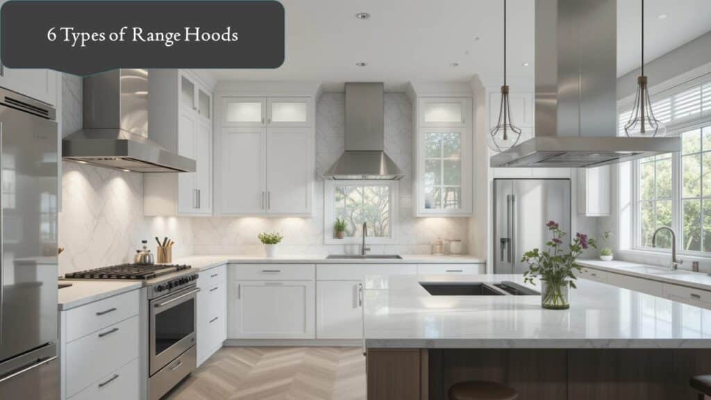 6 Types of Range Hoods