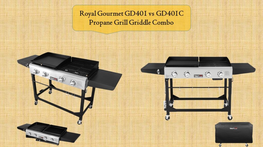 Royal Gourmet GD401 vs GD401C