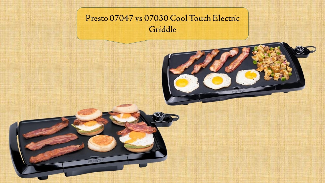 Presto 07047 vs 07030