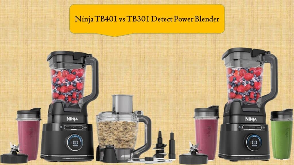 Ninja TB401 vs TB301 Detect Power Blender