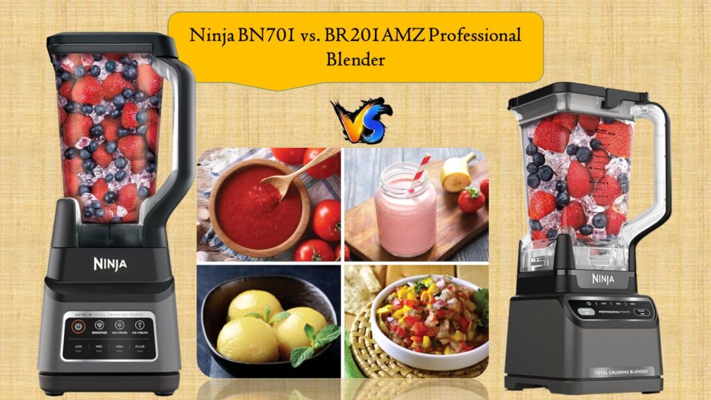 Ninja BN701 vs. BR201AMZ Professional Blender