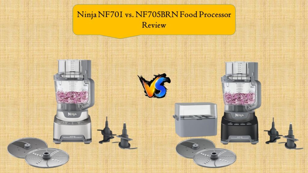 Ninja NF701 vs. NF705BRN Food Processor Review