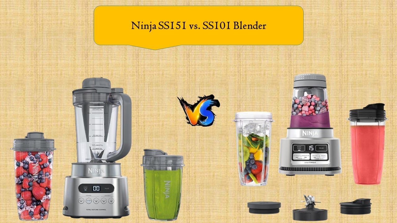 Ninja SS151 vs. SS101 Blender
