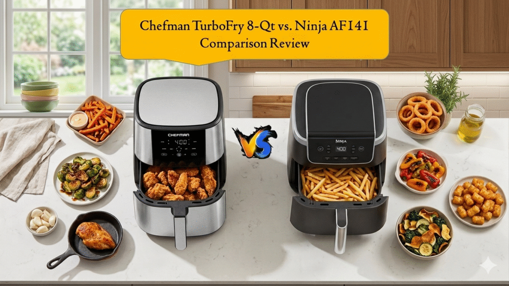 Chefman TurboFry 8-Qt vs. Ninja AF141 Comparison Review