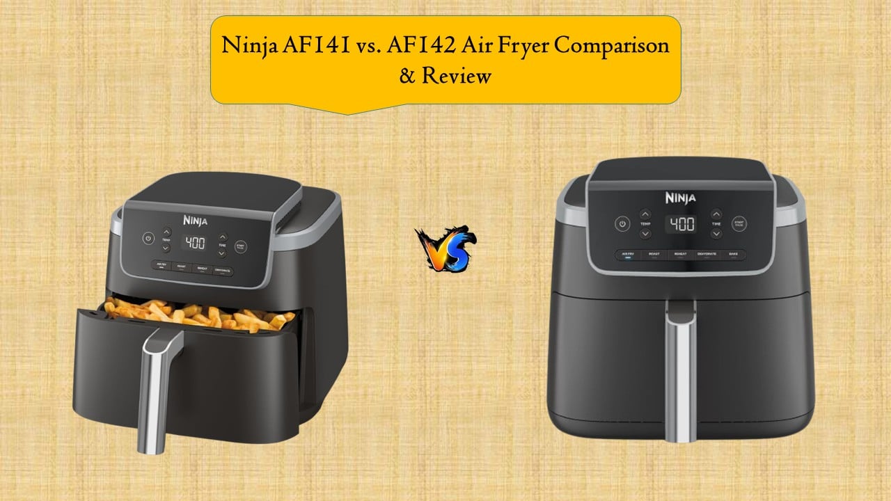 Ninja AF141 vs. AF142 Air Fryer Comparison