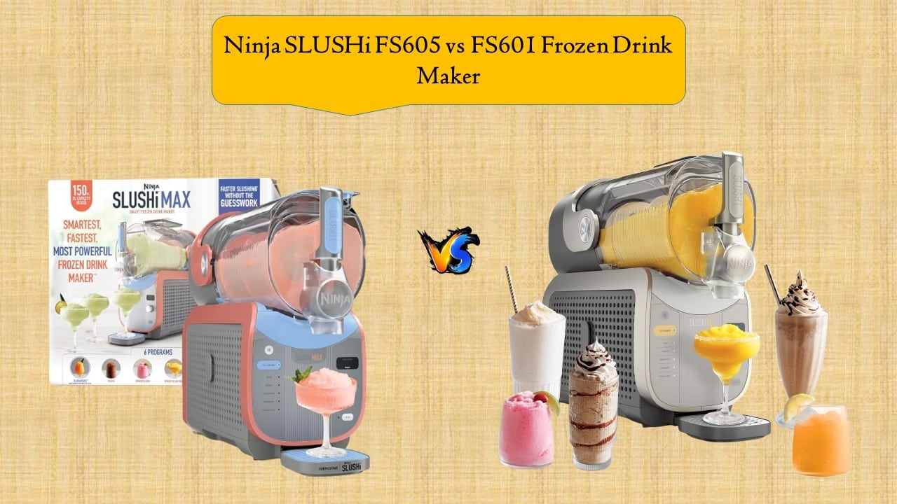 Ninja SLUSHi FS605 vs FS601 Frozen Drink Maker